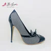 Thin Heel Pointed Toe Type High Heel Sexy Ladies Shoes Women Heels Pumps