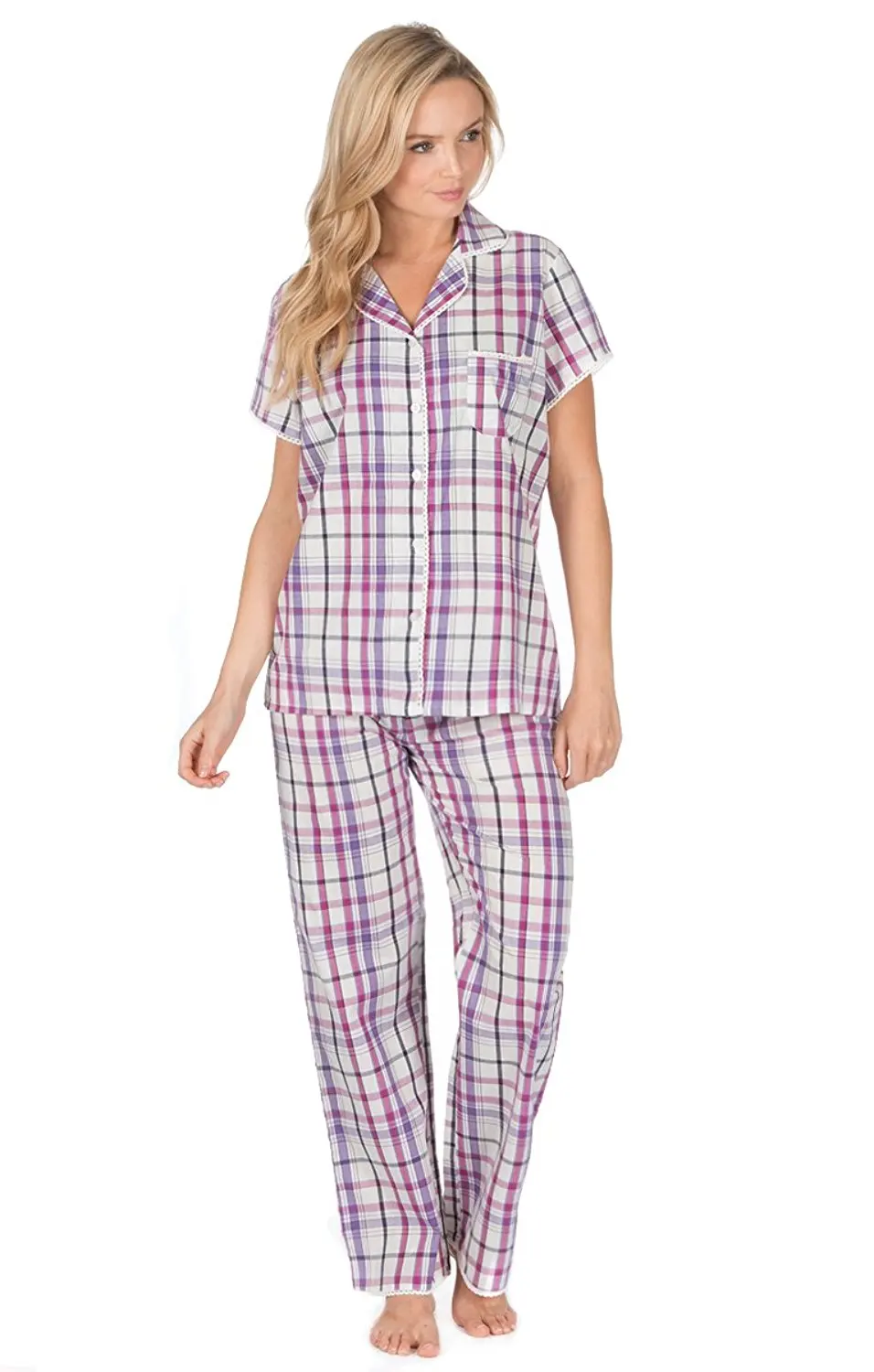 purple pyjamas ladies
