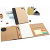 Wholesale A5 eco notebook with pen, made in China sticky notes
