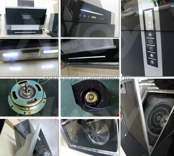 Kitchen Range Hood Spare Parts Hot Sell Stainless Steel Slim