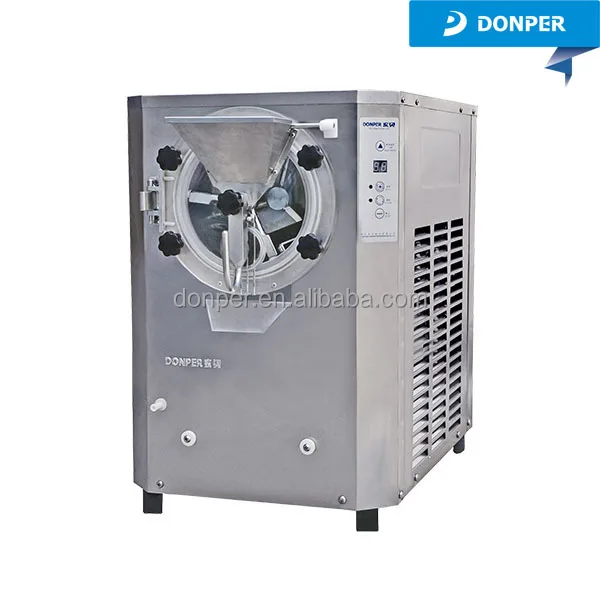 Donper Stainless Steel Commercial Hard Ice Cream Gelato Machine Bty7215