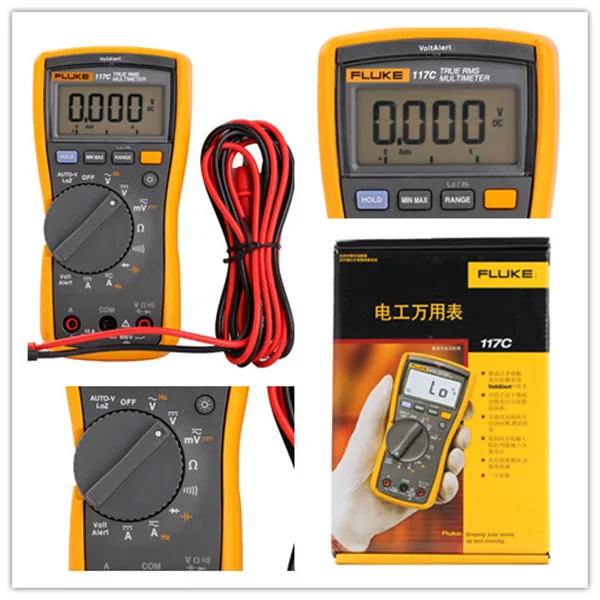 Non Contact Voltage Test Digital Multimeter Fluke 117 - Buy Non Contact