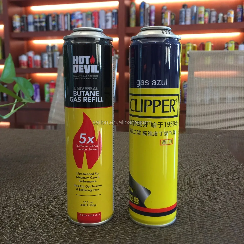 Butane Gas Spray Aerosol Can 300ml