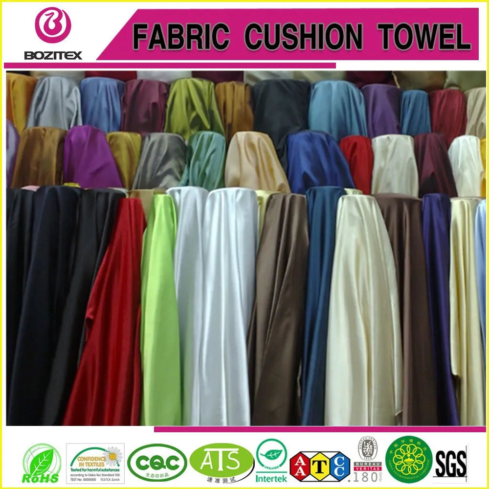 100 Polyester Satin For Garment Lining Wholesale Cheap Polyester Satin