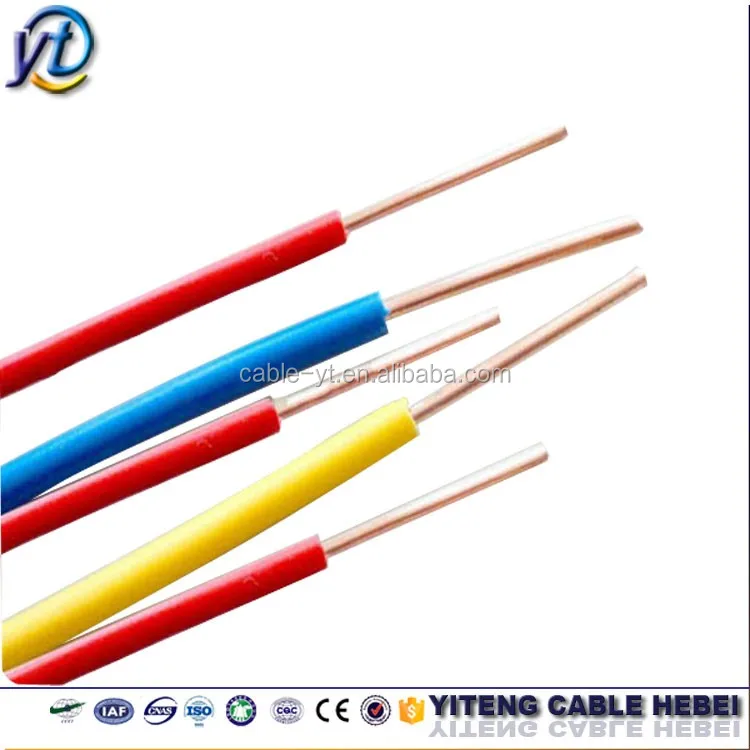 House Wiring Electrical Cable 1.5mm 2.5mm 4mm 6mm 10mm 16mm 25mm 35mm