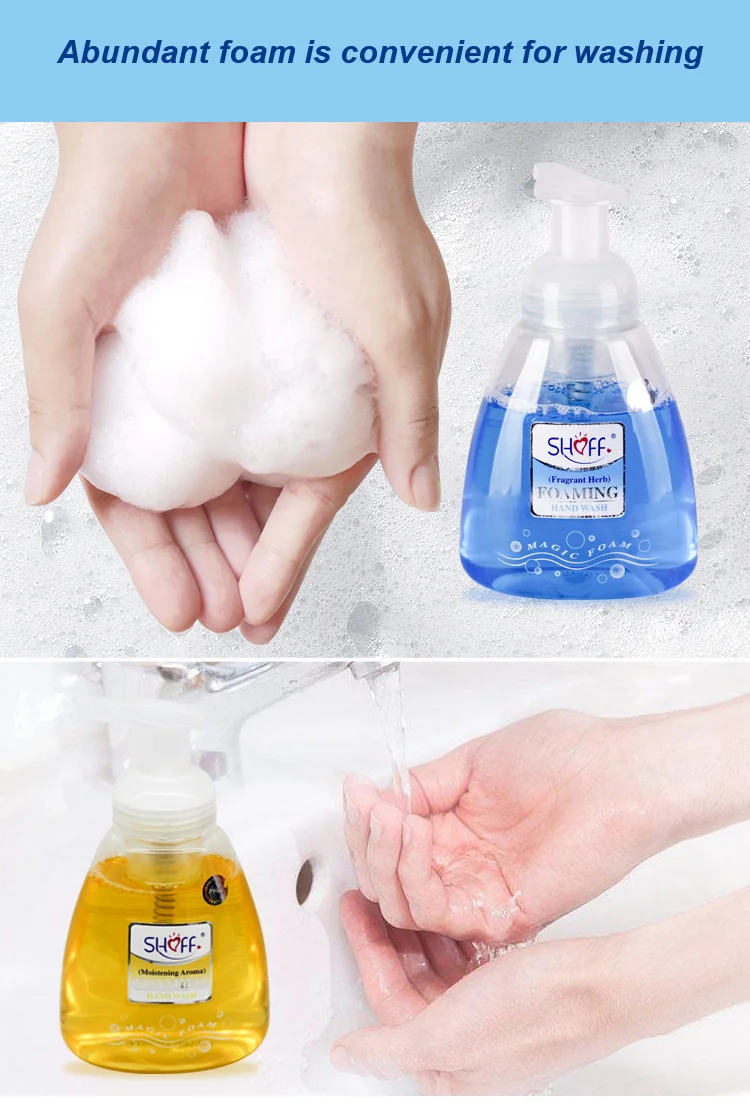 Shoff Moisturizing Organic Nursing Hand Wash Liquid Soap With Liquid