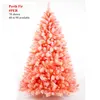 180cm/6FT PVC Pink Christmas Tree with Iron Base,commitment export christmas tree,high quality tree