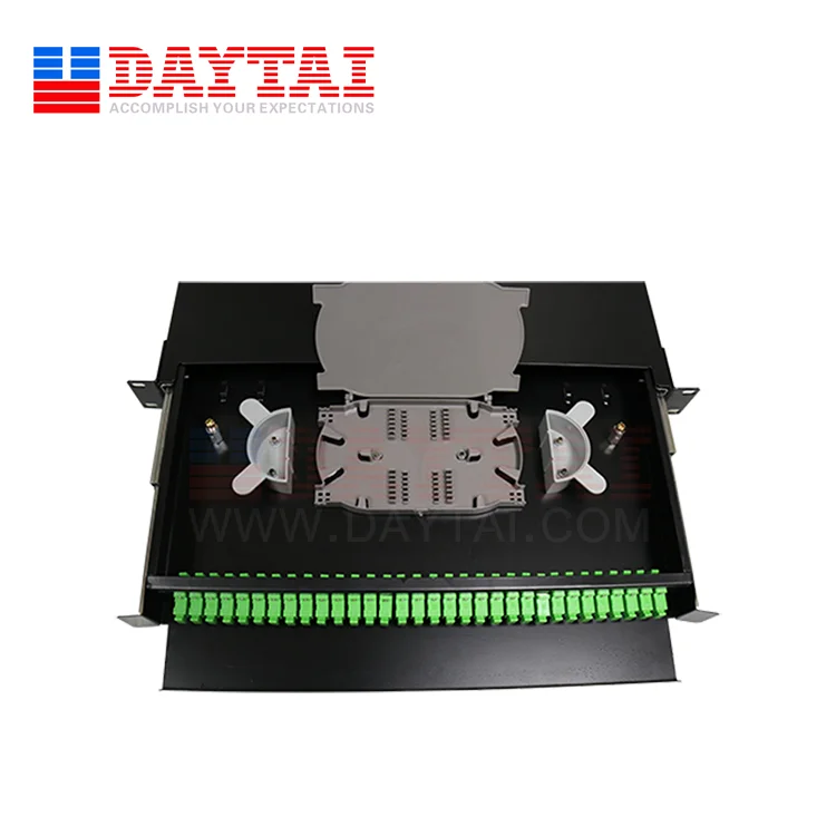 ODF de Fibra Tipo Cajón de 1U, Marco de Distribución Óptica de 32 ...