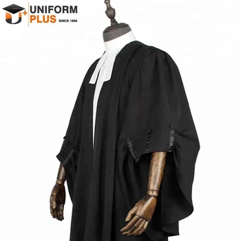 Solicitor Barrister Uniform Gown And Costume,Lawyer Robe - Buy Lawyer ...