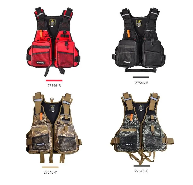 Outdoor Sport Fishing Life Vest Men Breathable Swimming Life Jacket