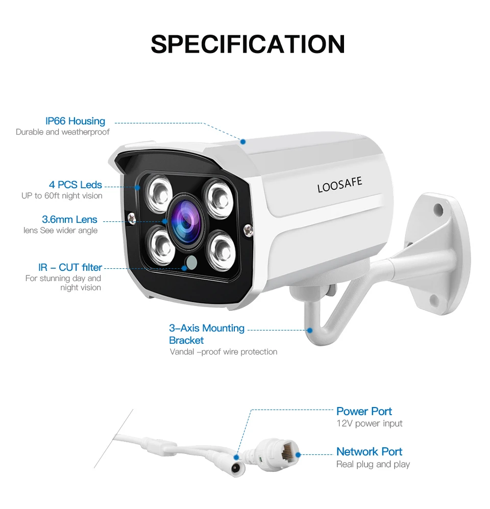 2019 Best Sales 8 Channel Ip Camera With Poe Kit Video Surveillance Kit ...