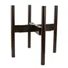 Adjustable Modern Mid Century flower stand Wooden Flower Pot