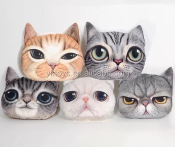 3d cat cushion