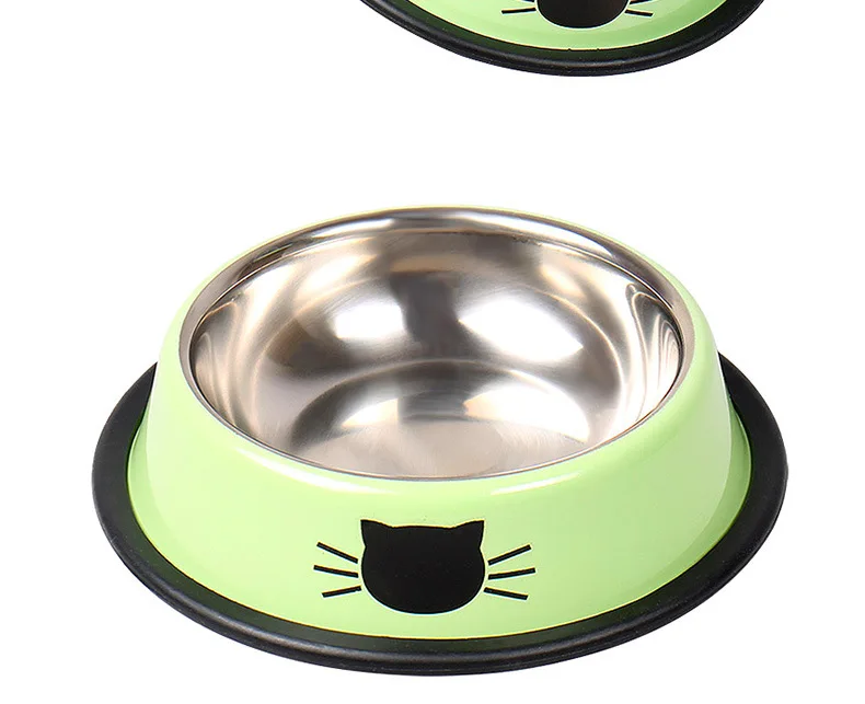 Wholesale Food Grade Nontoxic Slow Feeding Stainless Steel Pet Bowl