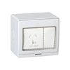 SAIP/SAIPWELL New Product 86 Type Smart Home Oem Outlet With Transparent Cover Waterproof Socket