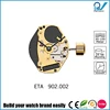 High performance Resistance shock watch Quartz ETA Movement 902.002 5 with Date 2 hands battery life 119 months