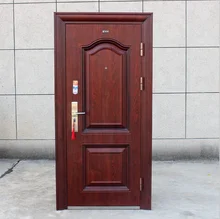 אמריקה נייד בית פלדה אבטחת ברזל דלת מחיר בשימוש חיצוני פלדת דלתות למכירה