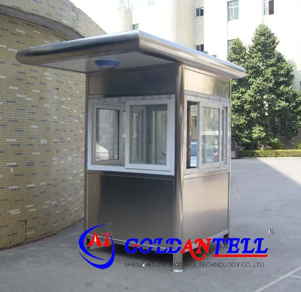 High Quality Movable Portable Outdoor Booths Stainless Steel Sentry ...