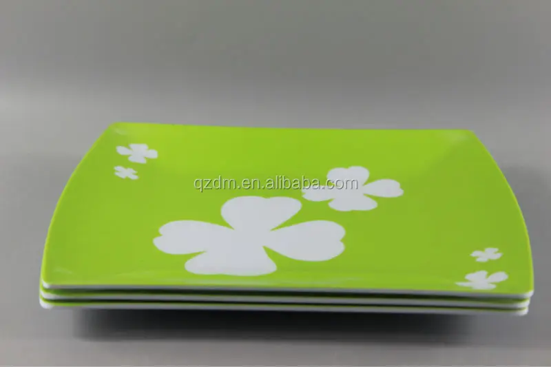 Nice Melamine Dessert Plate And Cutlery Set For Europe
