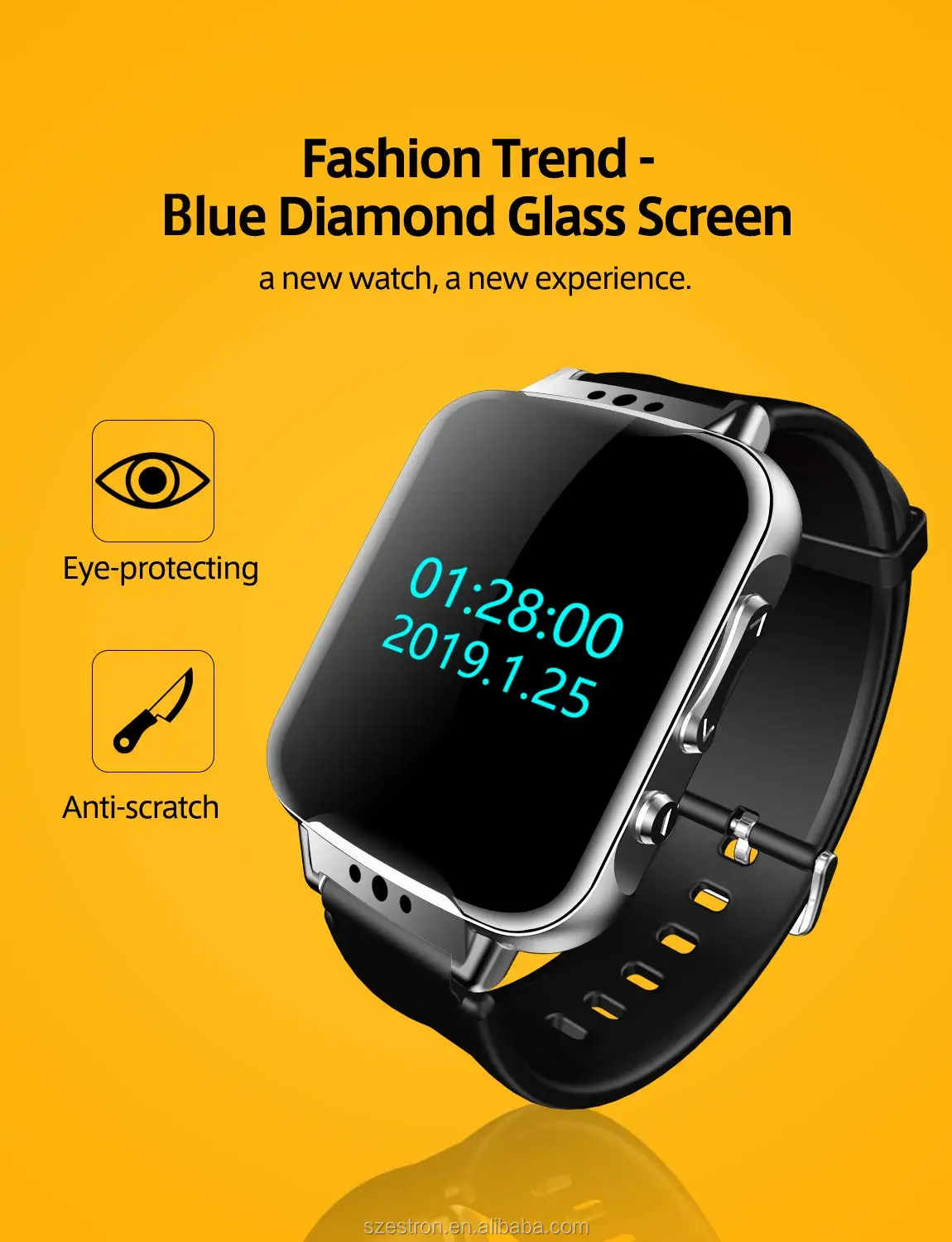 TIMMKOO 2019 Multifunction Wearable Wrist Watch FM Radio Voice Recorder