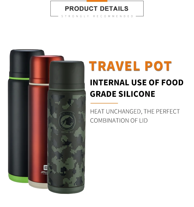 34oz insulated stainless steel water bottle