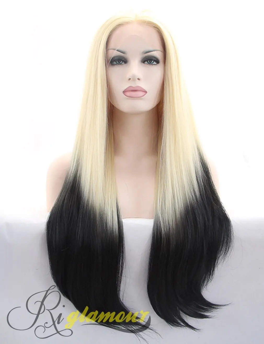 Buy Riglamour Synthetic Silver Grey Wig 100 Fiber Gray Hair Long