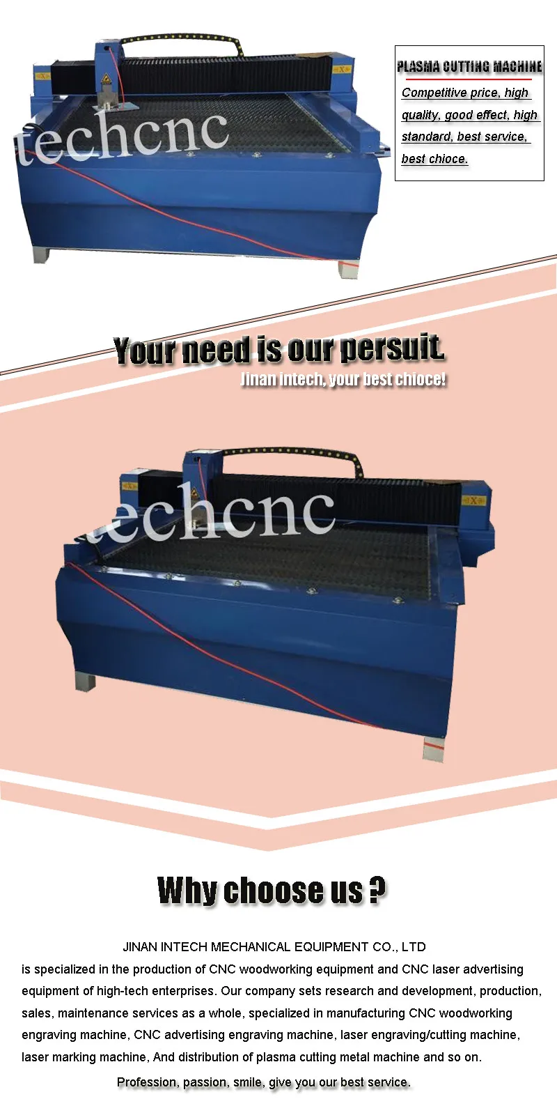 Newest LFP1530 cnc plasma cutting/low cost plasma welding machine