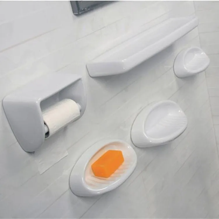 Sanitary accessories hotel bathroom suit ceramic soap dish