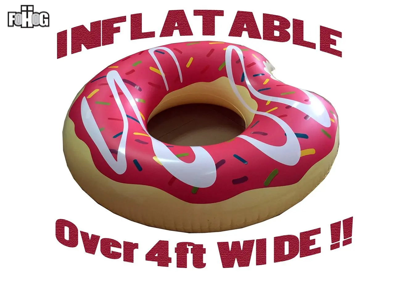 donut inflatable pool toy