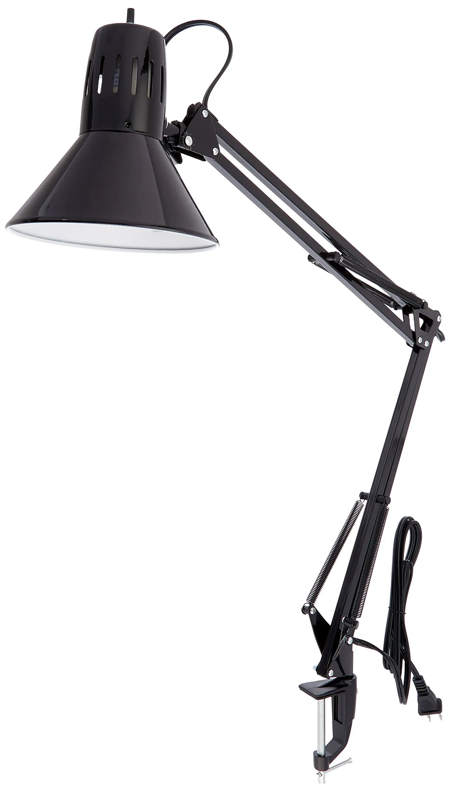 Swing Arm Desk Lamp With Metal Clamp