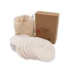 Factory Price Cheap Washable Reusable Cotton Organic Bamboo Pads