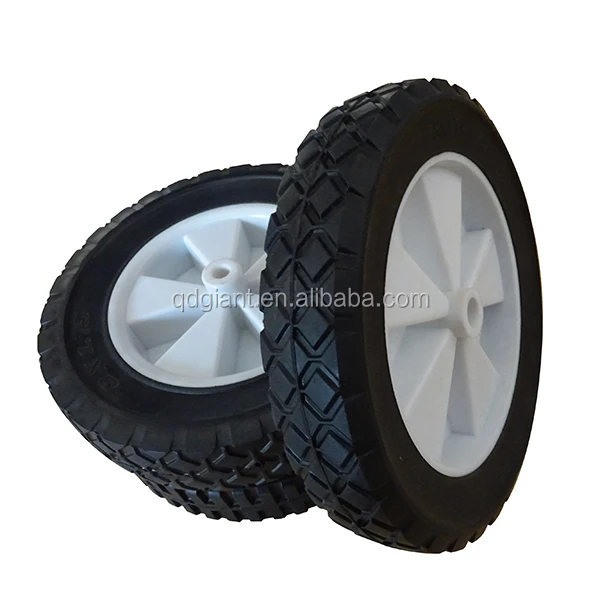 8 inch floding wagon small solid rubber wheel