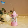 Mini wooden Carousel Pendant Christmas present Wooden handicrafts