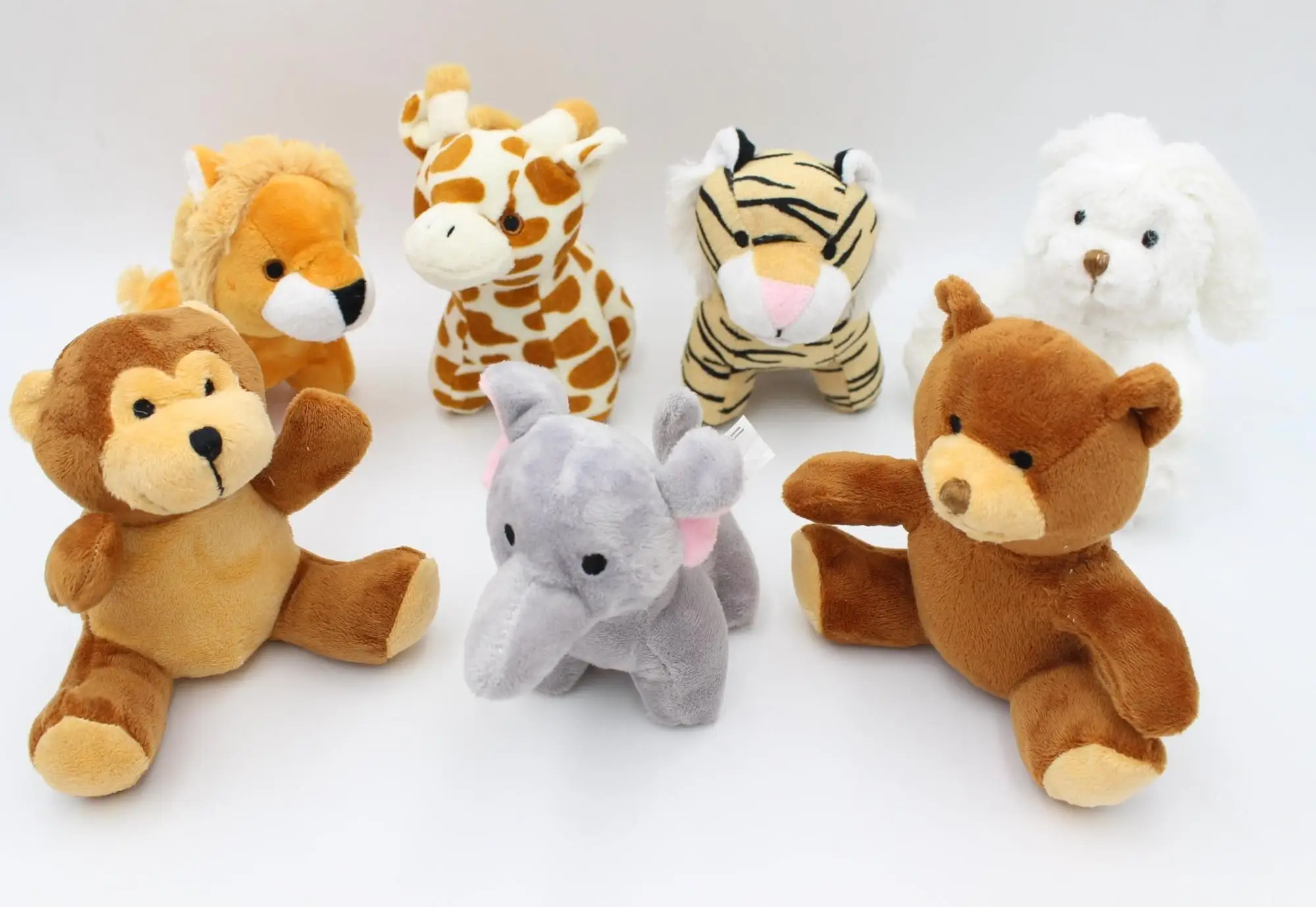 wild safari stuffed animals