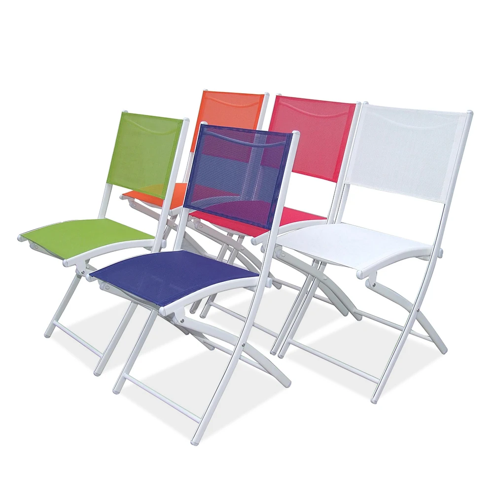 Outdoor Cheap Folding Mesh Metal French Paris Italian European Dining