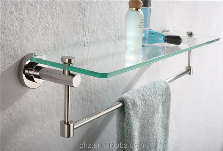 professional bathroom accessories wall mount glass shelf brackets - Bathroom Accessories Glass Shelf professional bathroom accessories wall mount glass shelf brackets - Bathroom Accessories Glass Shelf