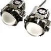 car and motorcycle 3 inch Bi LED projectors lens Low/High beam 5000K Headlight Retrofit Tuning Hi/Lo with evil eye