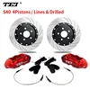 TEI Racing Big Brake Kit Braking Disc Rotors for FT86 concept Slotted Disc