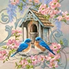 whine snow wolf 3d resin decorative relief wall painting