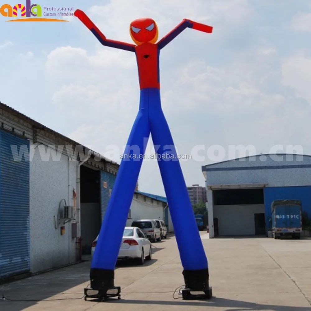 Oem Factory Inflatable Two Legs Spiderman Air Dancer - Buy Spiderman ...