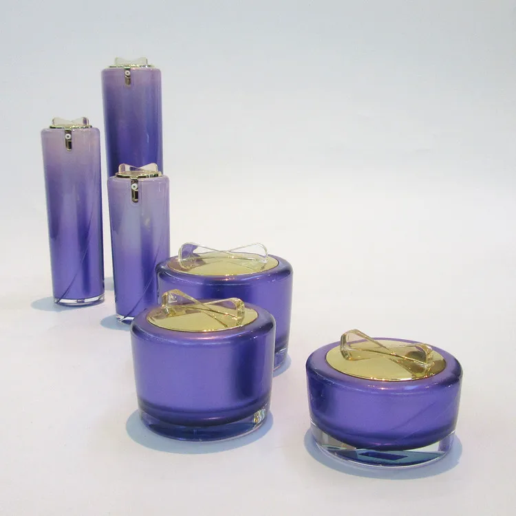 Acrylic Recycled Plastic Bottles Wholesale For Cosmetic Packaging,50g