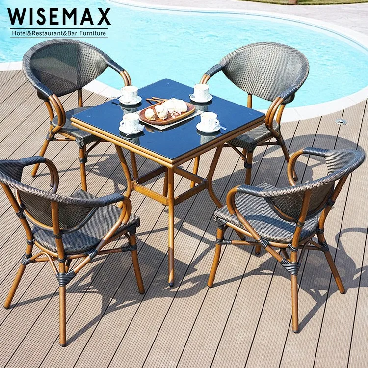 British Wholesale Outdoor Table And Chair Combination Leisure Garden