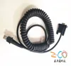 RJ45 & DB connector coil cable assembly