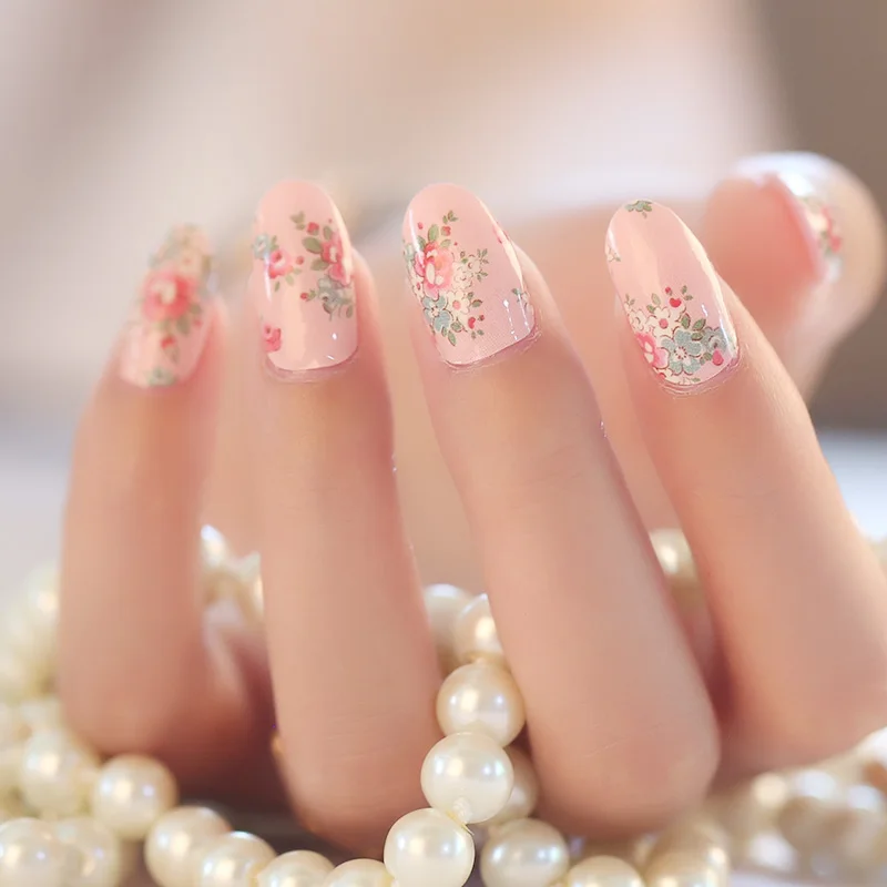 Korea Nail Art Sticker Custom Wraps Nail Art Decoration Sticker Non
