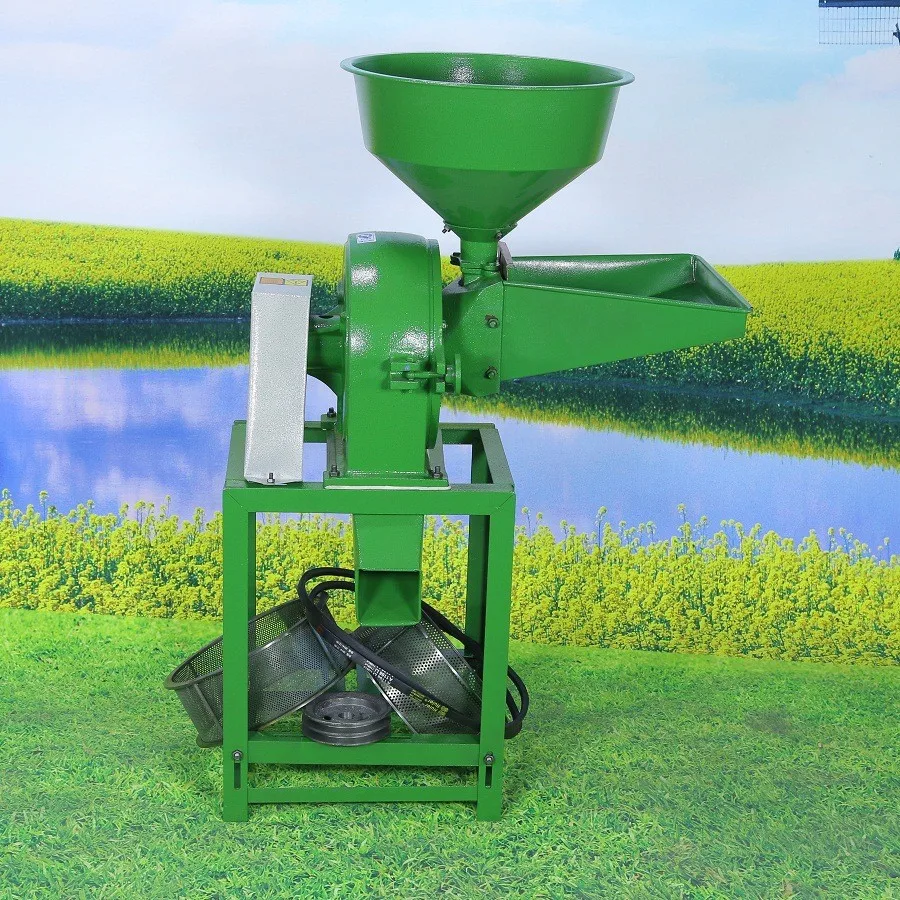 Multifunctional Small Scale Grain Wheat Rice Maize Corn Bean Milling
