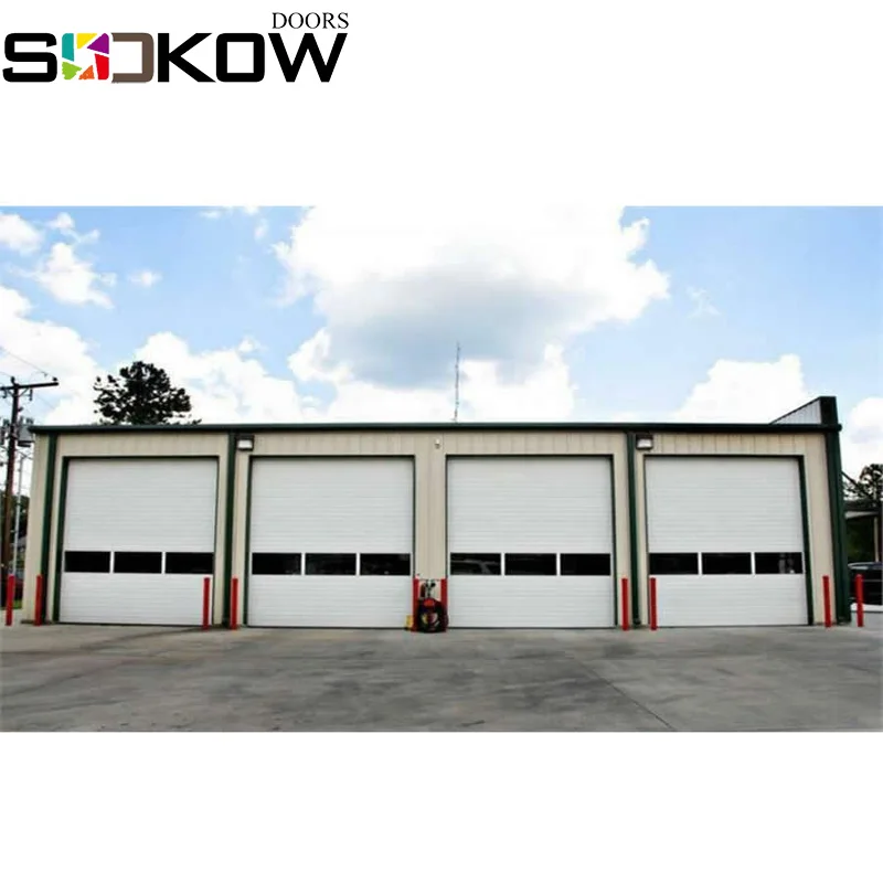 Modern Manufacturer Price Used Commercial Iron Gate Garage Door