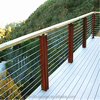 Galvanized Steel Deck Railing/stainless Steel Cable Deck Railing ...