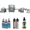 Multifunctional chubby gorilla bottle 2/4 nozzles filler capper eye drop plugging and capping filling with labeling machine
