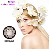 Flower pattern Cheap colored contact lenses