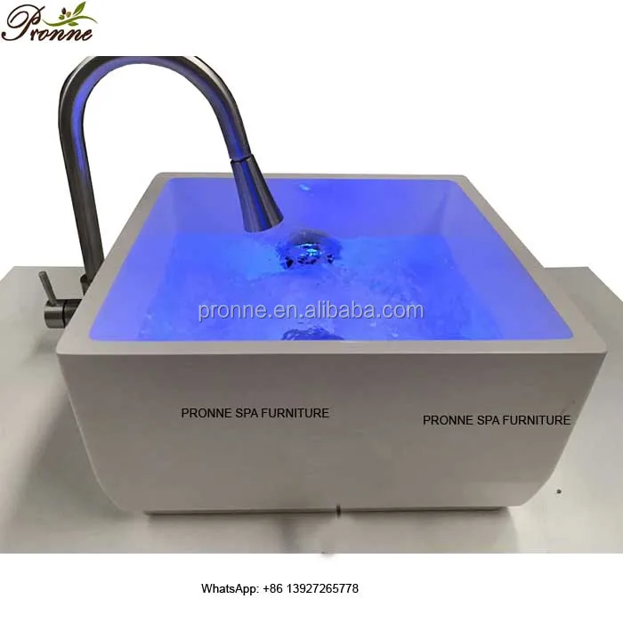 2019 Foot Spa Massage White Pedicure Sink With Jet/porcelain Pedicure